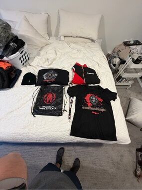 Spartan Race Gear shirts and jackets